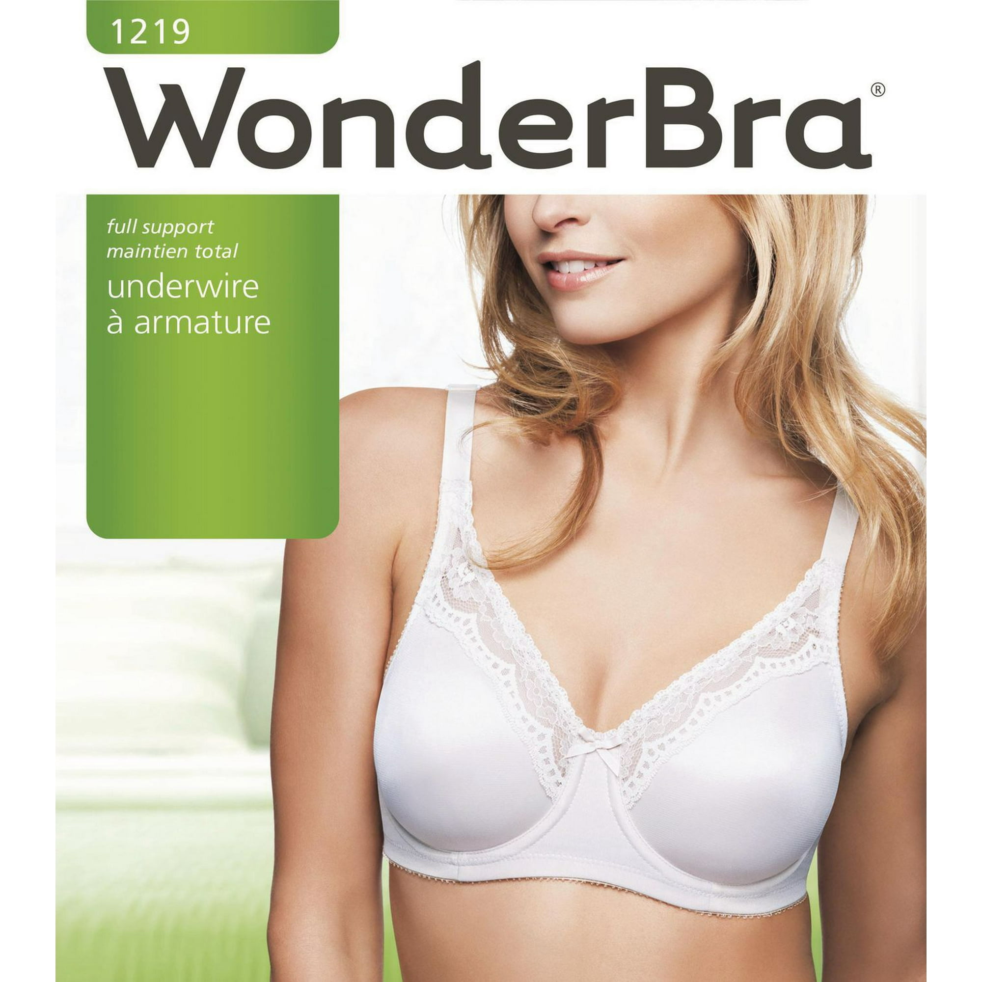 WonderBra Full Support Underwire Bra, Sizes B34-40DD 