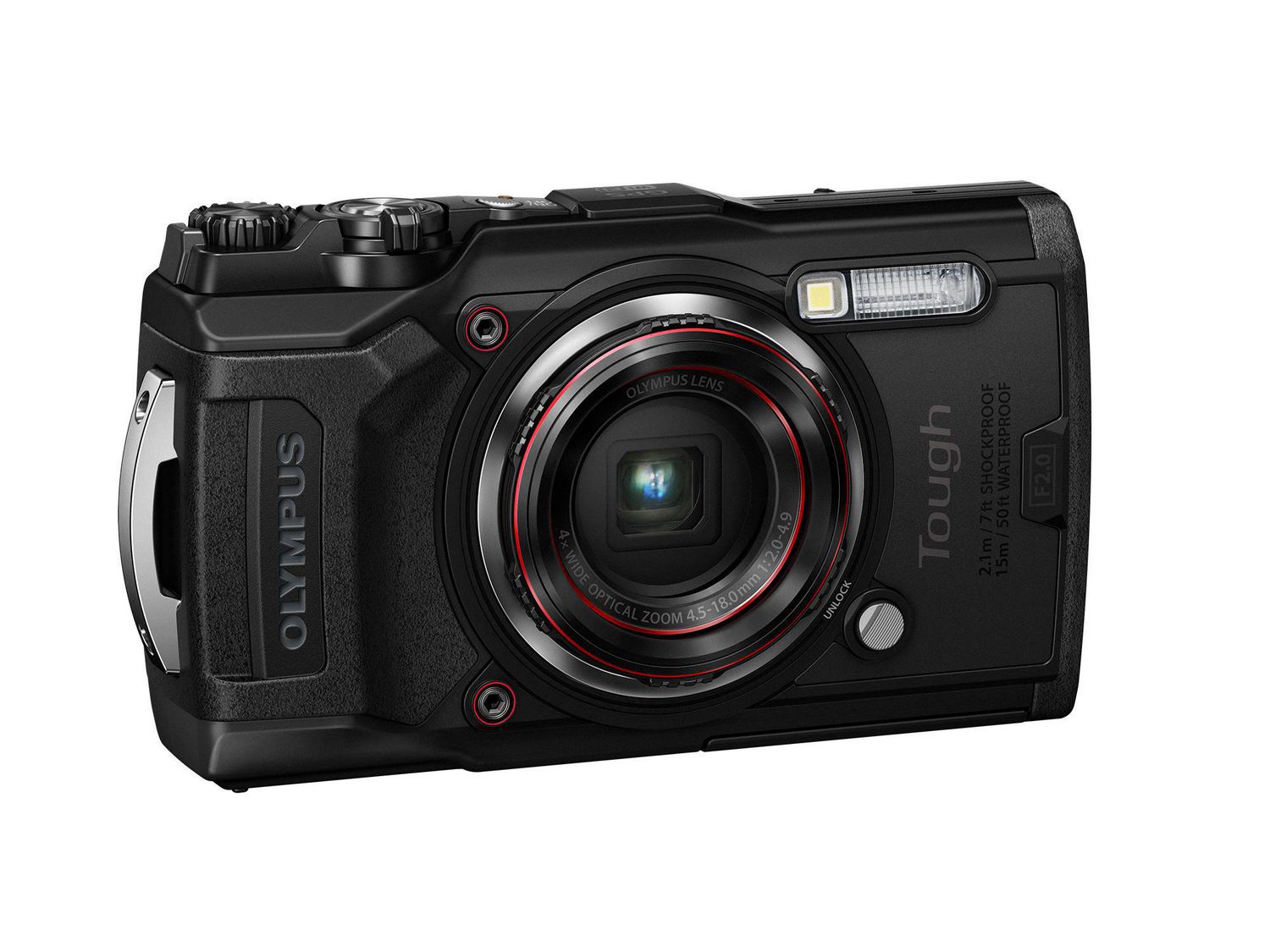 Olympus Tough TG-6 Digital Camera (Black)