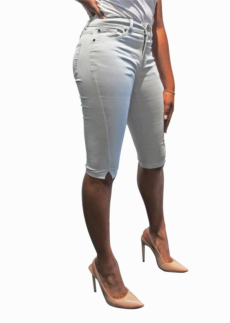 NO LOGO ™ femme Skinny Capri | Blue