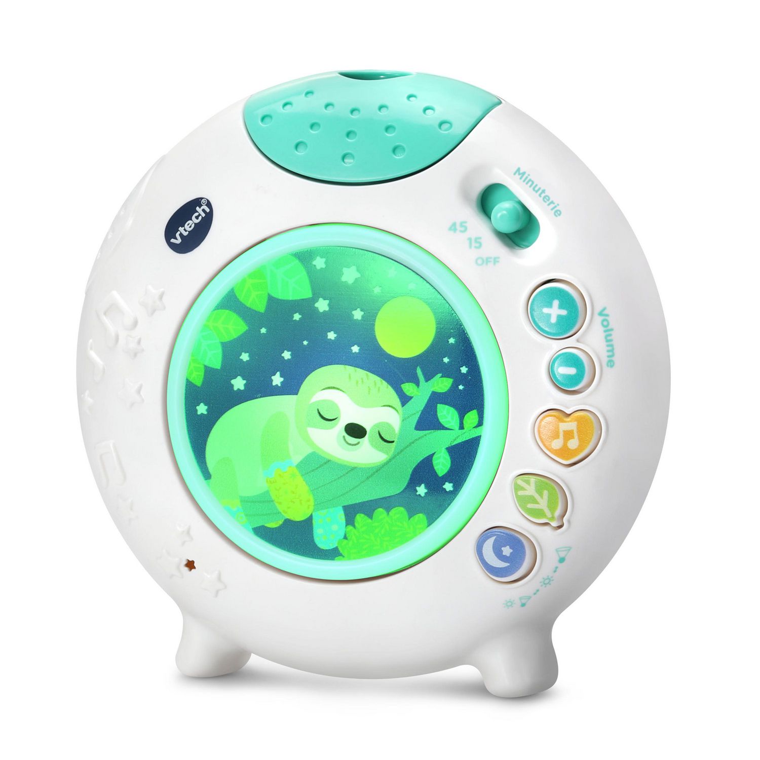 Vtech Paresseux Berceuses Pour Dormir En Peluche Interactive Bleu