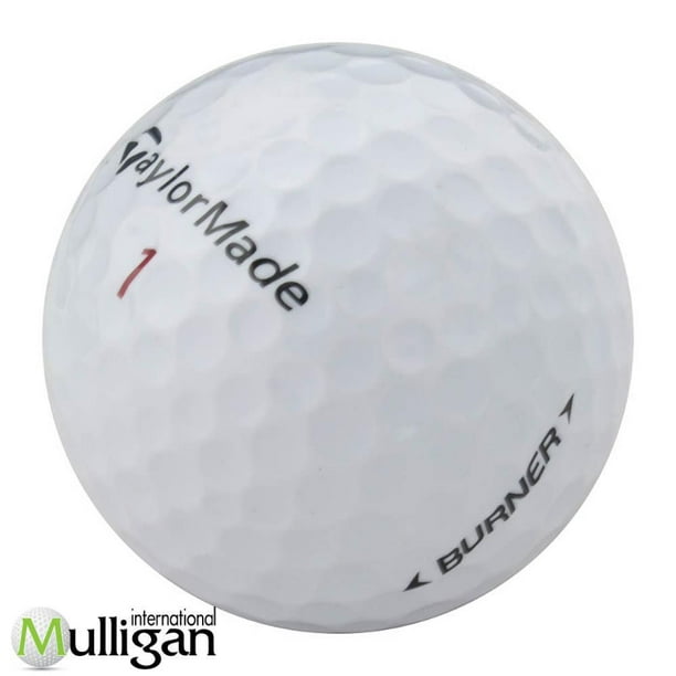 Mulligan - 60 balles de golf récupérées Taylormade Burner 4A, Blanc