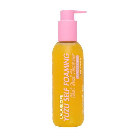 Lala Recipe Nettoyant auto-moussant 3 en 1 au yuzu 200ml