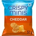 thumbnail image 1 of Quaker Crispy Minis Cheddar Rice Chips, 1 of 6