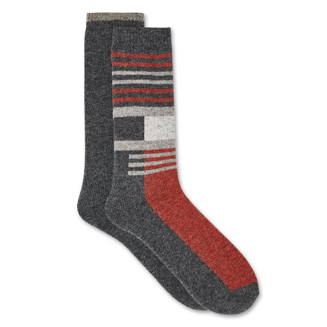 George Men's Wool Socks 2-Pack
