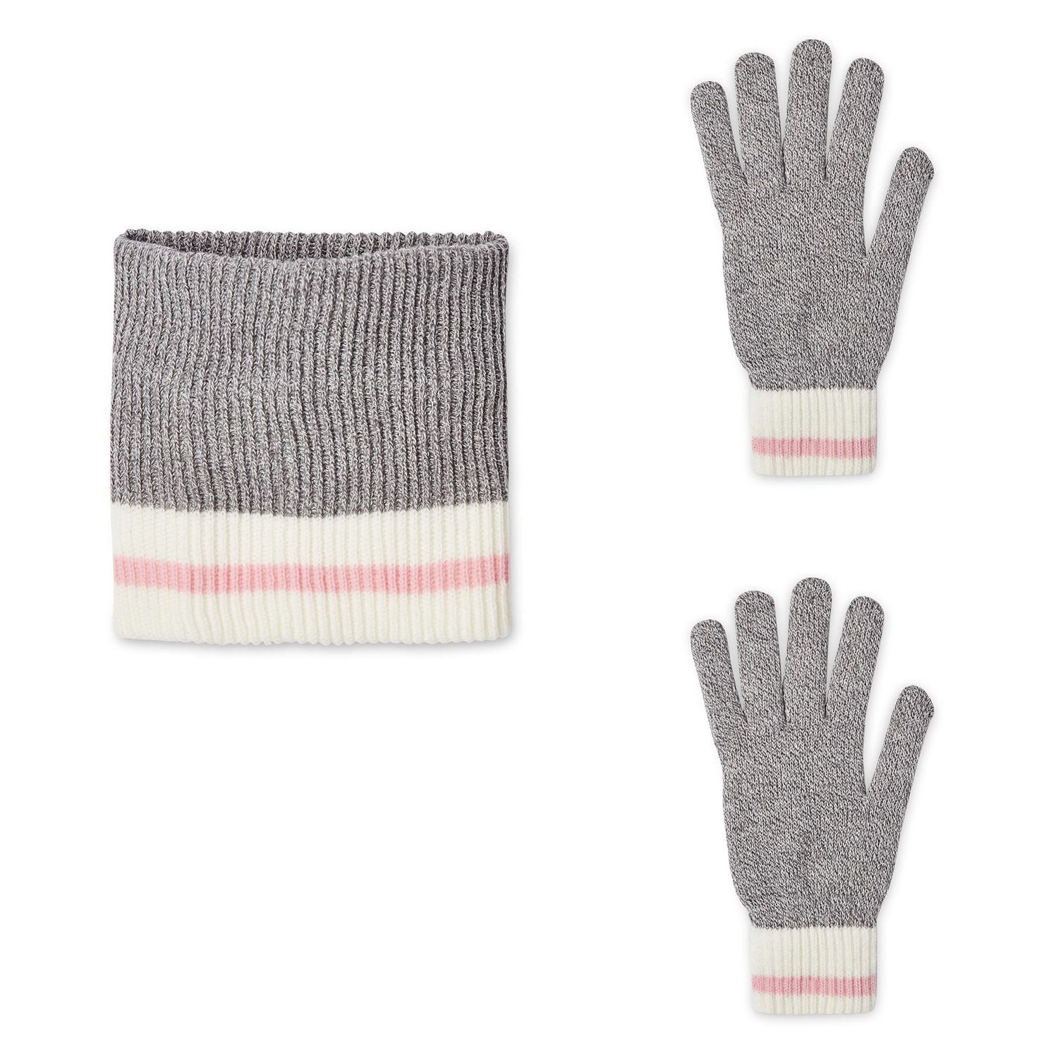 George Girls' Neck Warmer and Gloves 2-Piece Set