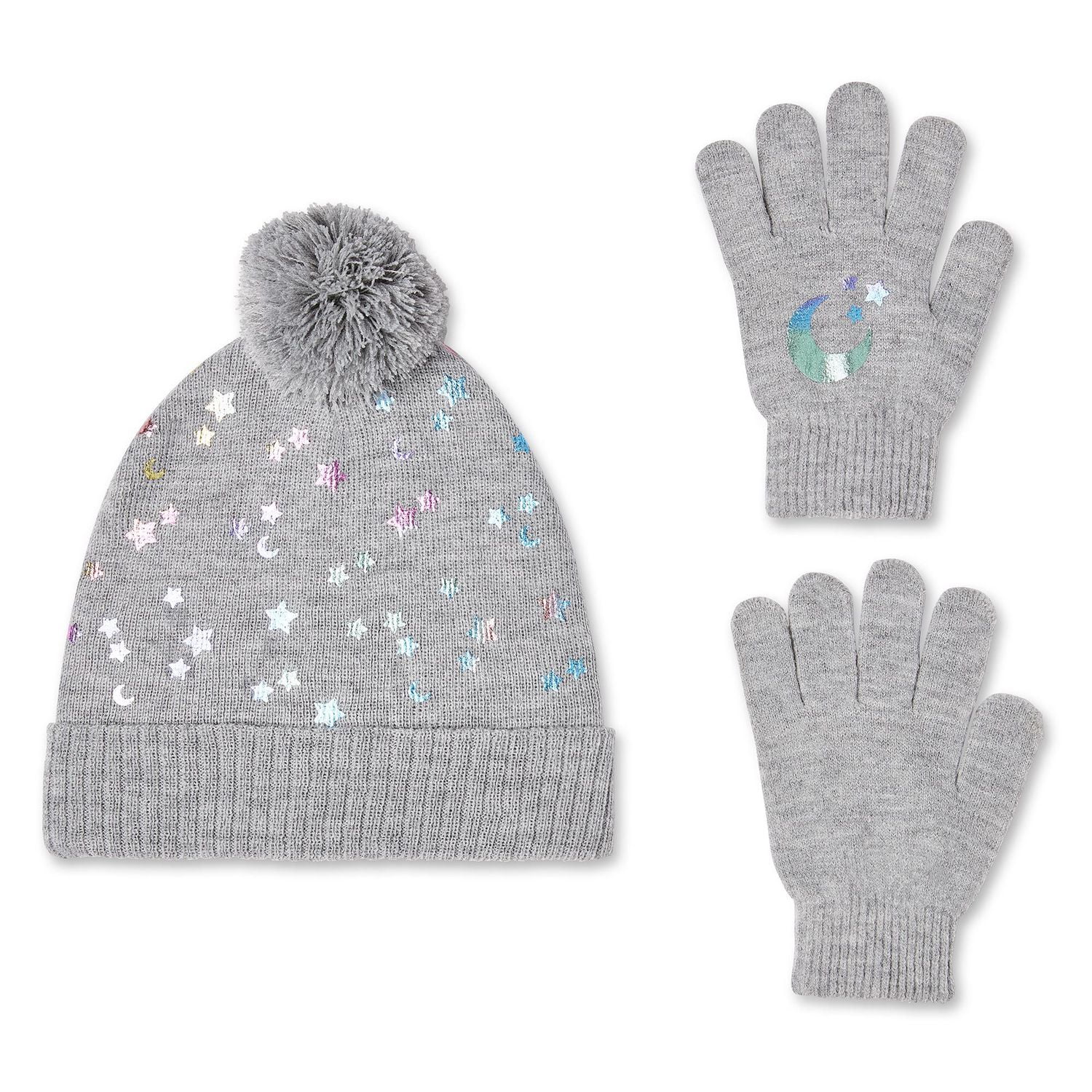 George Girls' Hat and Gloves 2-Piece Set