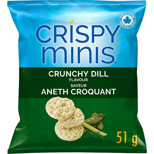 Quaker Crispy Minis Dill Rice Chips, 51 g Walmart.ca