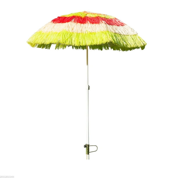 Outsunny Tiki Beach Umbrella – Multicolour