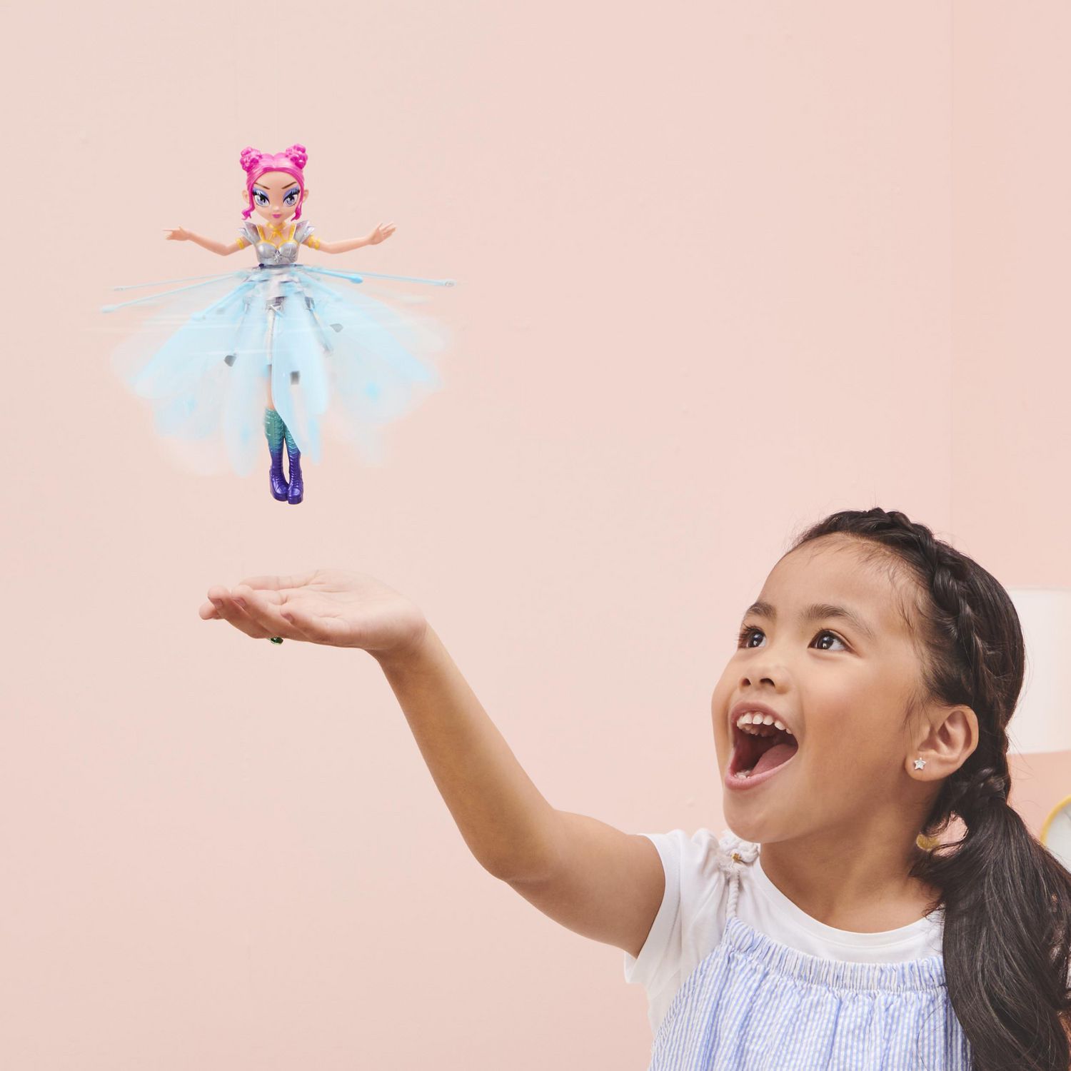 Fées Hatchimals, Crystal Flyers Starlight Idol, jouet fée volant magique  avec lumières, jouet pour enfants 6 ans et plus