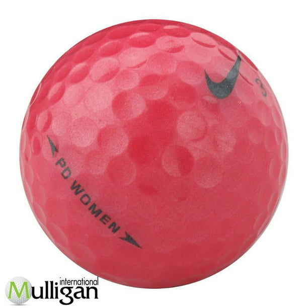 Mulligan 12 Nike PD Women 4A Recycled Used Golf Balls, Pink Walmart.ca