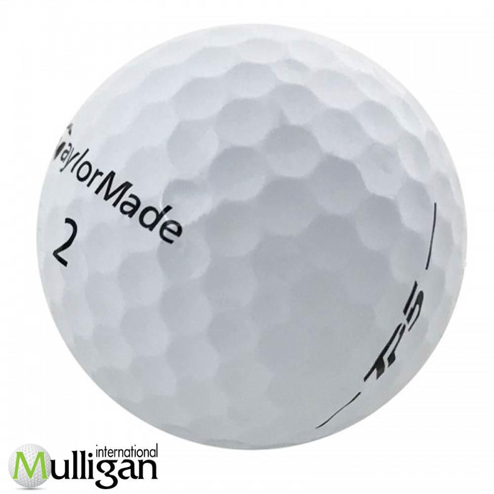 Mulligan - 12 Taylormade TP5 4A Recycled Used Golf Balls, White