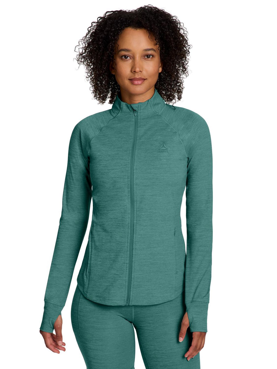 Reebok Women’s Reflex Performance Full-Zip Jacket With Pockets