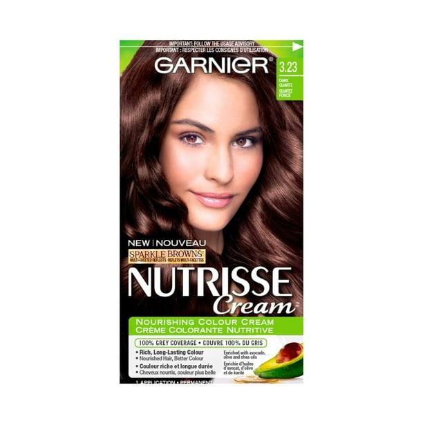 Garnier Nutrisse Cream, Nourishing Permanent Haircolour Cream, 1 pack ...