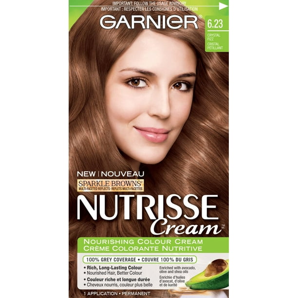 Garnier Nutrisse Cream, Nourishing Permanent Haircolour Cream, 1 pack ...