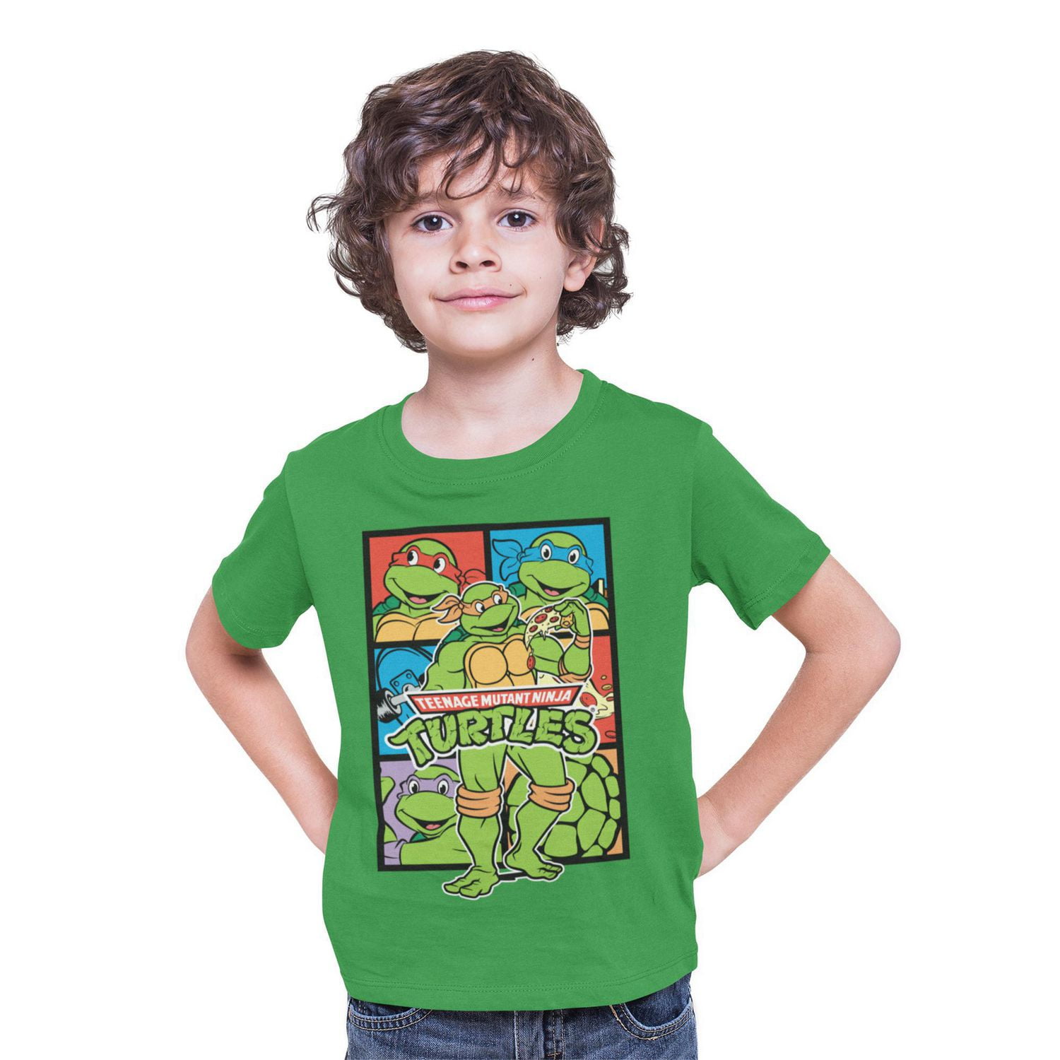 Pokemon T-Shirt col rond à manches courtes pour garçon Tailles TP à TG