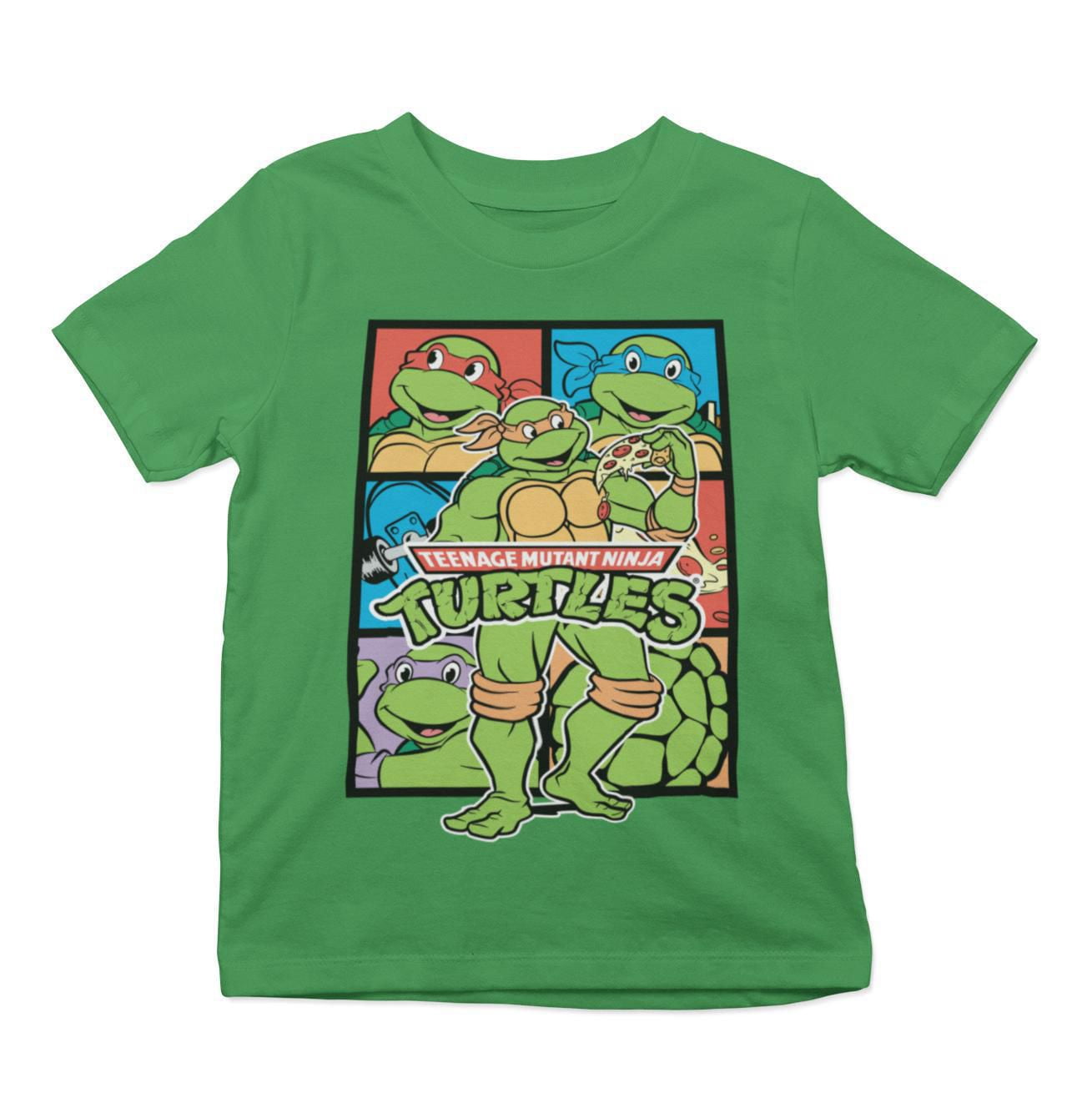 Teenage Mutant Ninja Turtles Boy's Short Sleeve crew neck T-Shirt, Sizes XS to XL