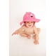 ZOOCCHINI - Bébé, enfant en bas âge UPF50 + chapeau de soleil - Bonnet de bain - Franny le flamant rose – image 3 sur 4