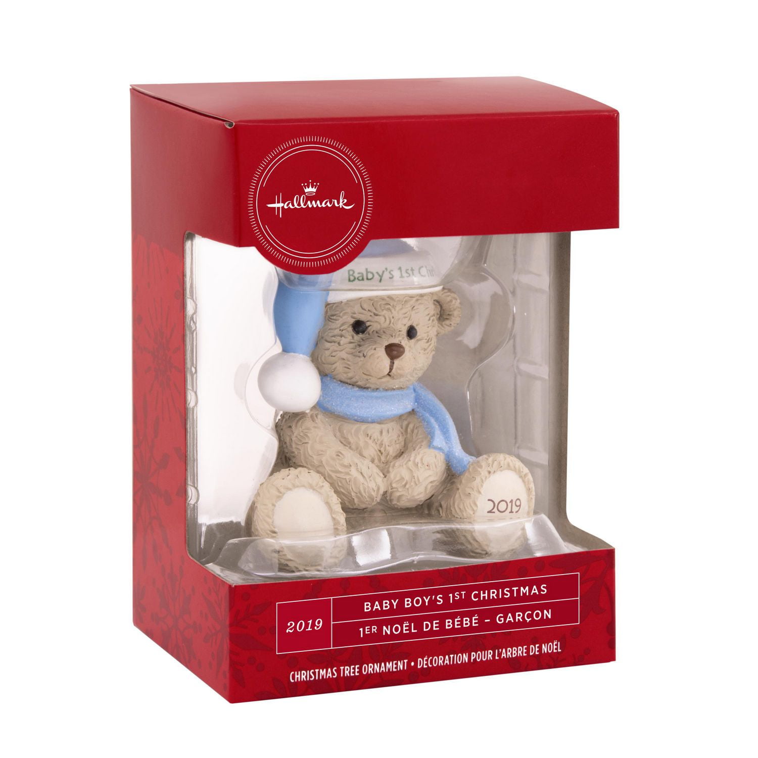 Hallmark Baby Boy S First Christmas Teddy Bear 19 Christmas Ornament Walmart Canada