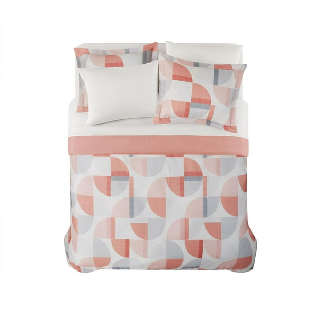 Mainstays Reversible Duvet Cover Set, Available Sizes : TwinXL and