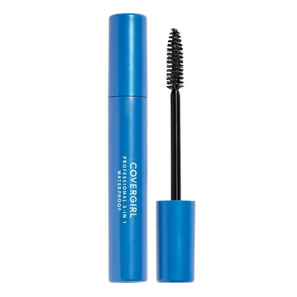 COVERGIRL Mascara Professional 3en1, Hydrofuge, brosse incurvée pour