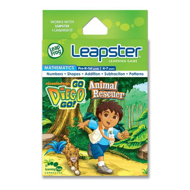 Jeu Leapster - Go Diego Go! Animal Rescuer - Version anglaise