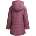 thumbnail image 2 of Reebok Girls' Long Stretch Reversible Puffer Coat, 2 of 9