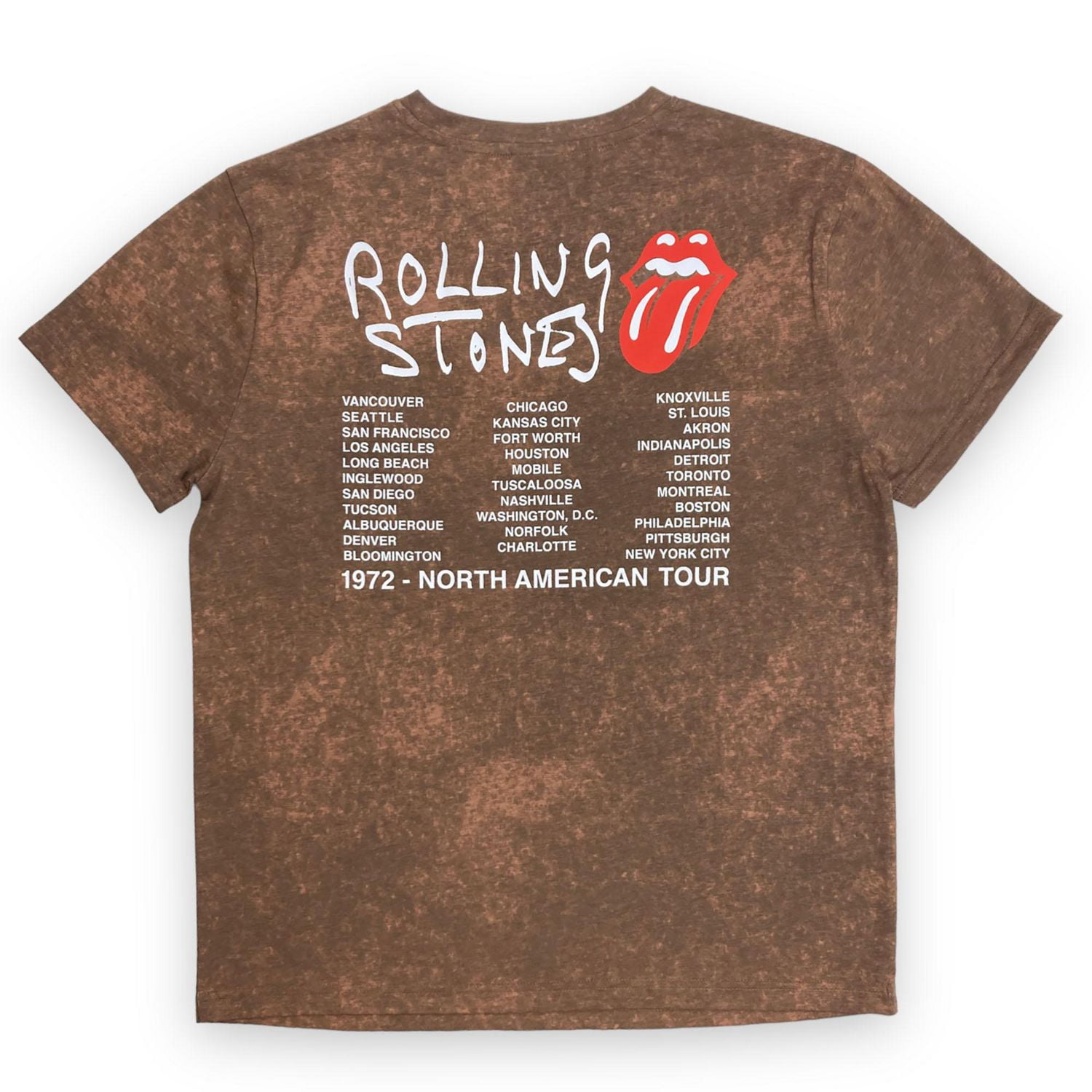 Rolling Stones Tee shirt femme. Ce t-shirt à manches courtes et col rond pour femme peut facilement être porté avec votre jean ou votre bas préféré et