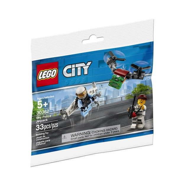 LEGO City Le réacteur dorsal de la police du ciel 30362