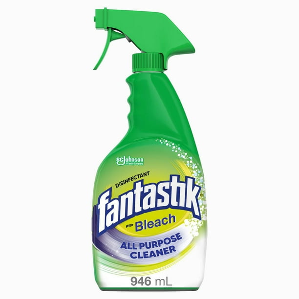 Fantastik® Disinfectant with Bleach All Purpose Cleaner, 946mL, 946mL ...