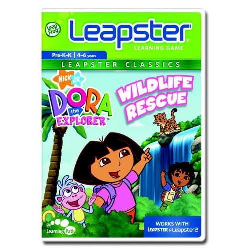 Jeu Leapster - Dora's Camping Adventure - Version Anglaise