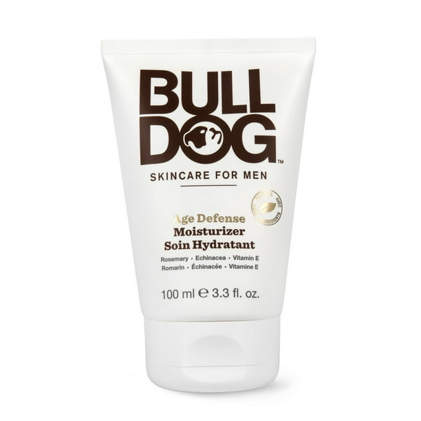 Soin hydratant anti-âge Age Defense de marque Bulldog 100 mL