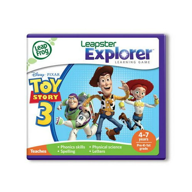 Jeu Leapster Explorer Learning : Disney/Pixar Toy Story 3 - Version anglaise