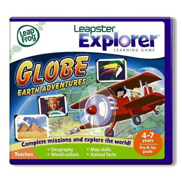 Jeu Leapster ExplorerMC Learning : Globe: Earth Adventures - Version anglais