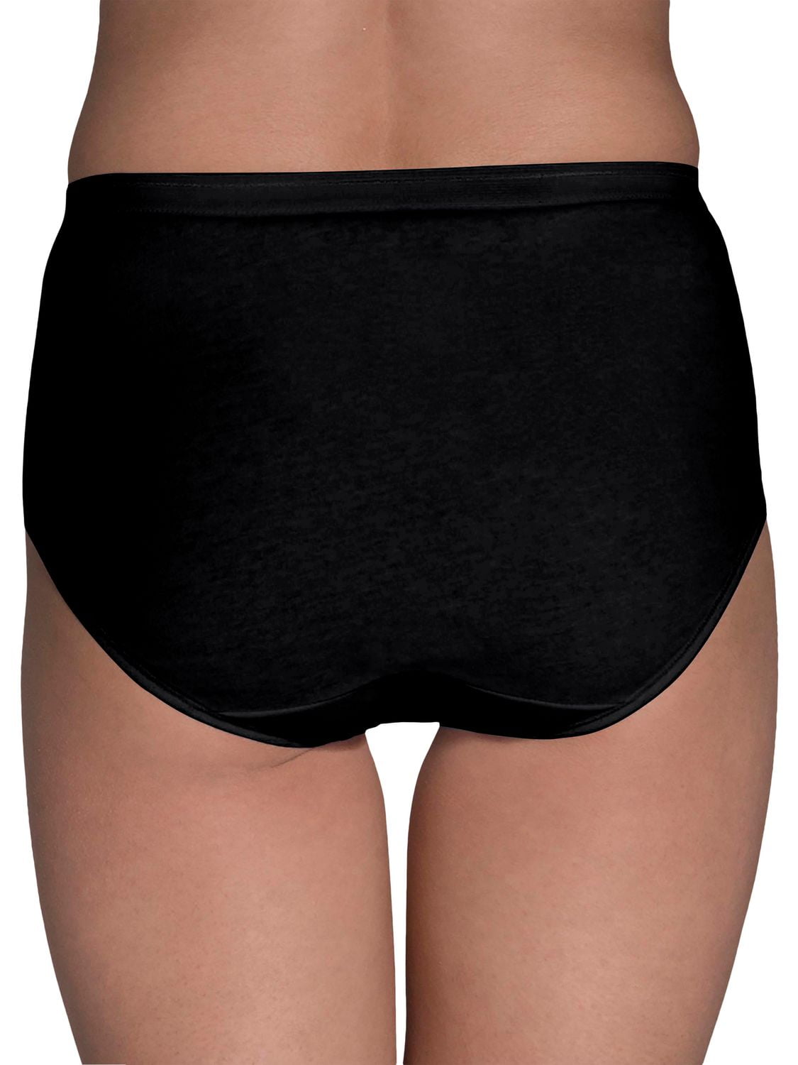 Fruit of the Loom Women's Cotton Briefs, 6-Pack, Sizes 5