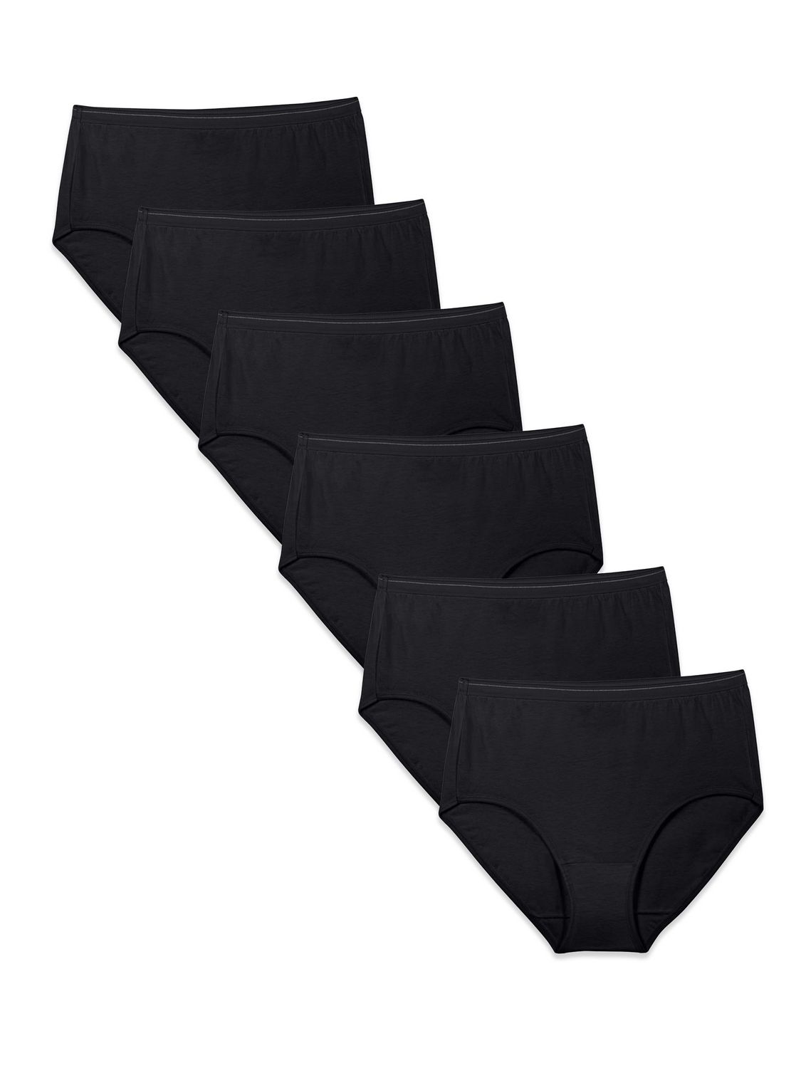 getknotty Knotty Underwear - Women's Underwear 6 Pack - Black