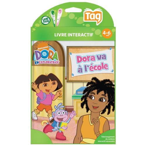 Livre Tag™ : Dora l'exploratrice - Dora va à l'école - Version francais