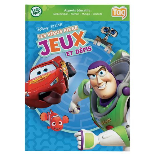 Livre Jeu Tag - Les héros Pixar - Version française