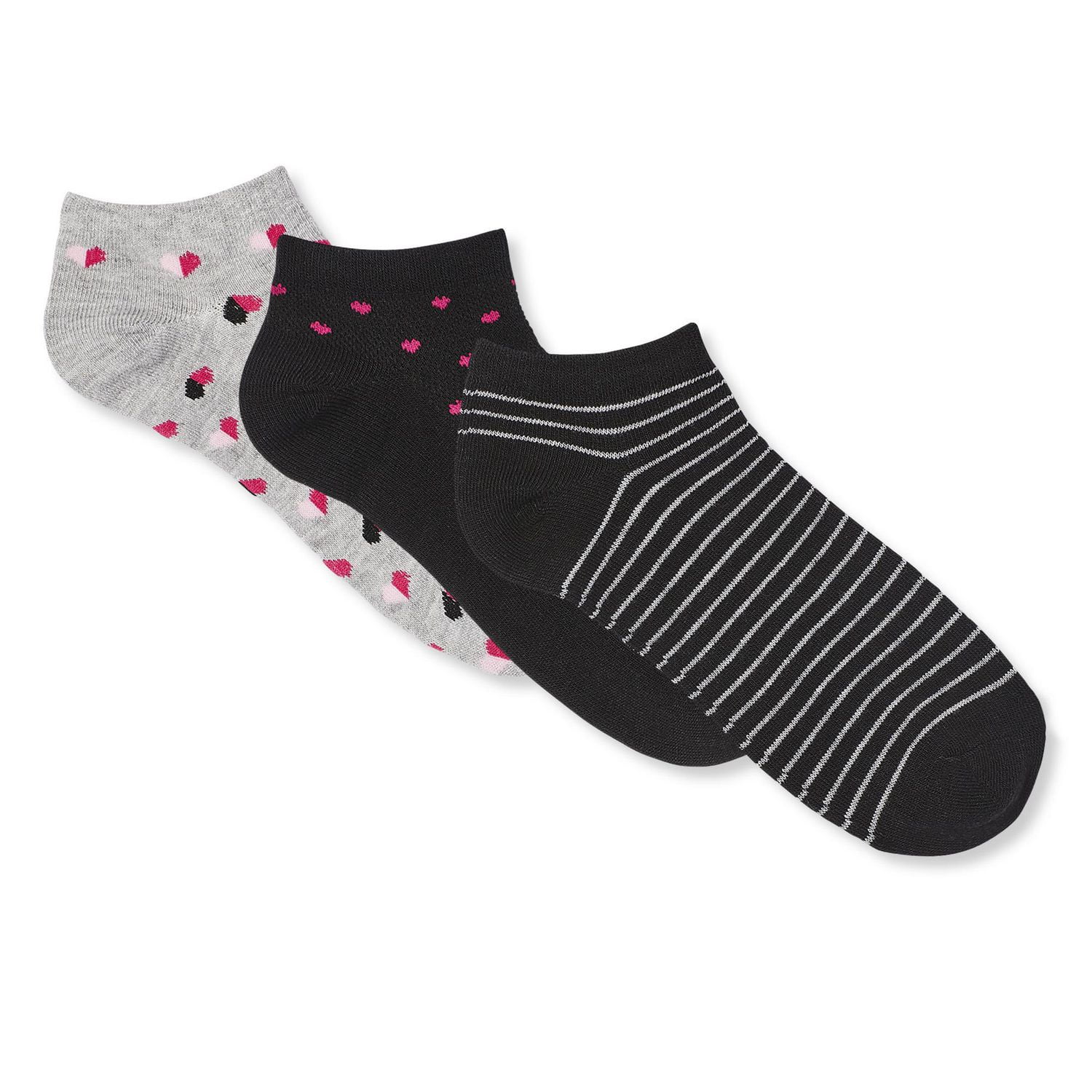 Women's Low Cut Novelty Socks 3Pack Walmart Canada