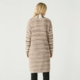 thumbnail image 3 of Devoted Long Sleeve Midi-Length Open-Front Cardigan, 3 of 4