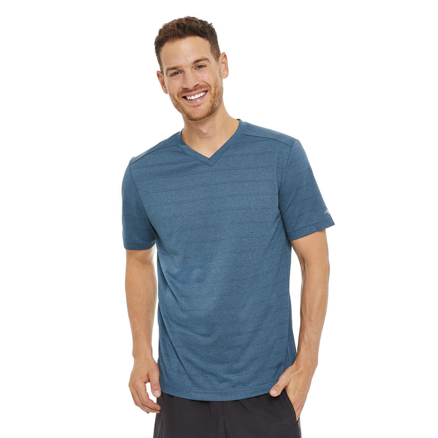 Athletic Works Men's Textured V-Neck Shirt | Walmart Canada