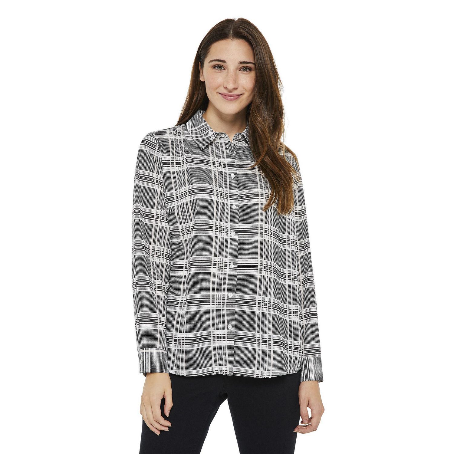 George Women's Dressy Button Up Blouse | Walmart Canada