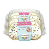 Kimberly's Bakeshoppe® Vanilla Frosted Sugar Cookies with White icing ...