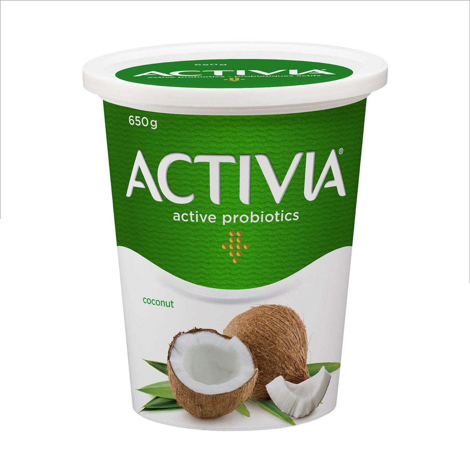 Activia Yogurt with Probiotics, Coconut Flavour, 650g | Walmart Canada