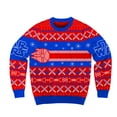 thumbnail image 1 of Star Wars Mens Ugly Xmas Sabber Sweater., 1 of 2