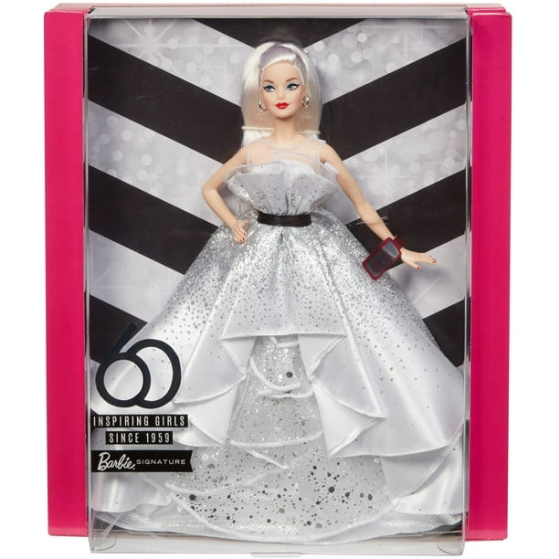 Barbie Signature poupée Black Barbie 40ème anniversaire en robe