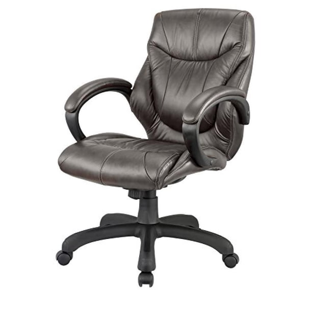 Nicer Furniture Genuine Leather Executive Office Chair Walmart.ca
