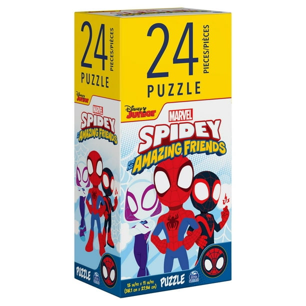 Marvel Spidey and His Amazing Friends Web Squad Figure Collection, Ages 3  and up 