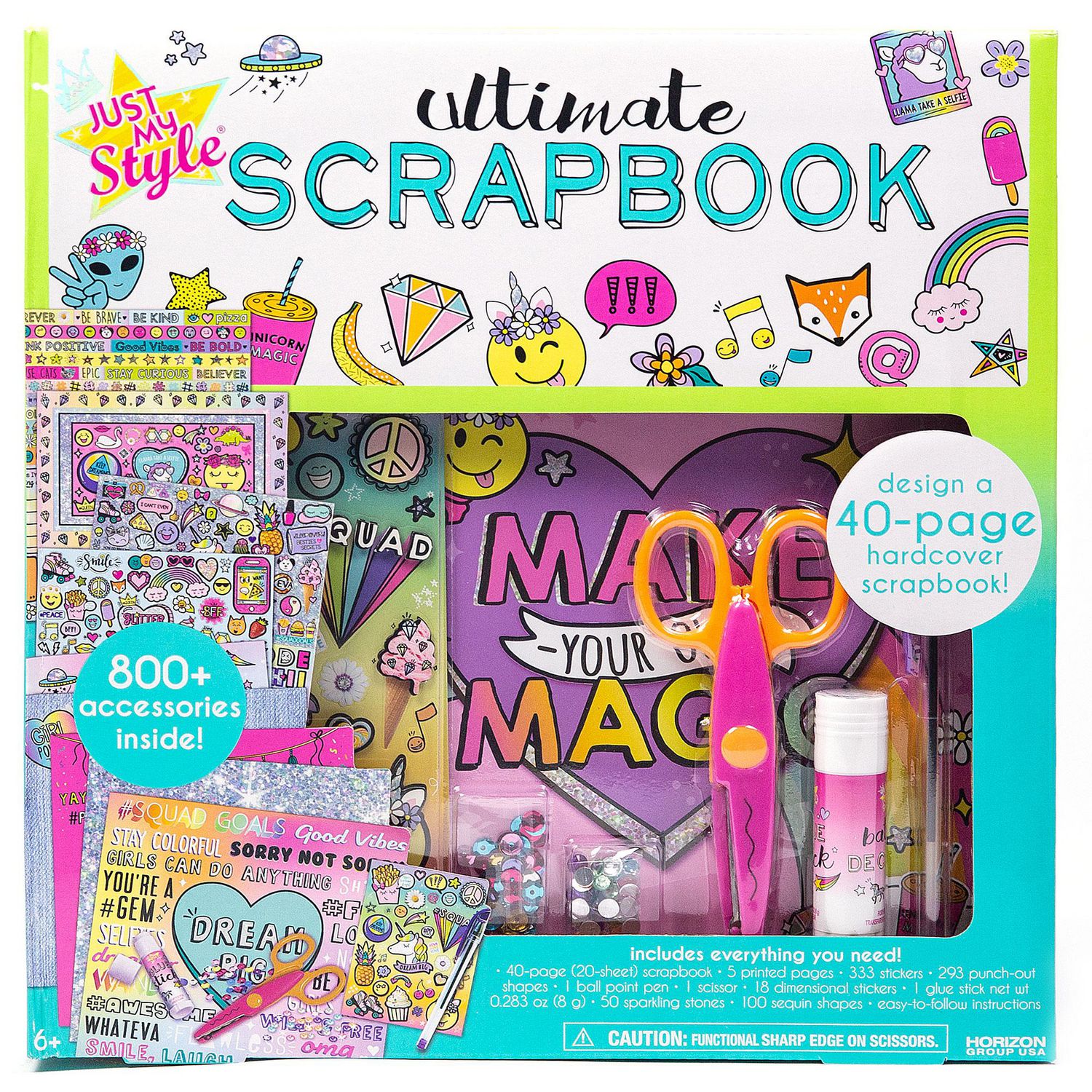 Just My Style Ultimate Scrapbook Kit, years  up
