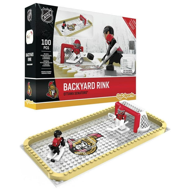 OYO Sportstoys Backyard Rink Ottawa Senators Building Block Set