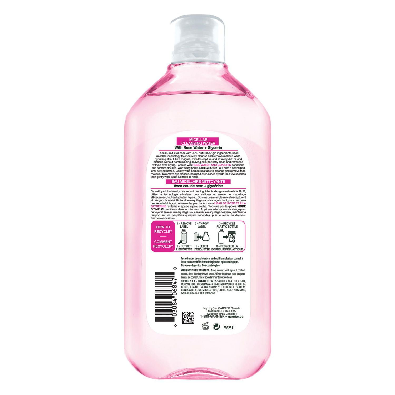 Garnier Micellar Cleansing Water All In One Hydrating Makeup